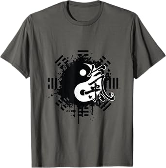 Ying Yang T-Shirt Chinese Yin Tai Chi Feng Shui Bagua Tee