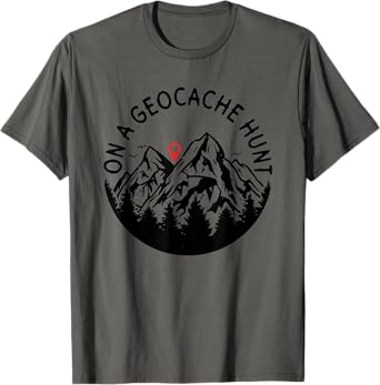 On A Geocache Hunt - Geocaching Geocacher T-Shirt