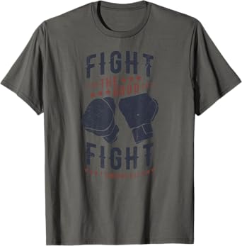 Fight The Good Fight of Faith, Mens Christian T-Shirt