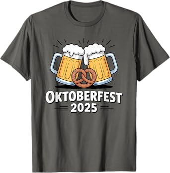 Group Oktoberfest 2025 German Beer Pretzels Beer Festival T-Shirt