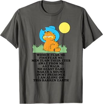 Women Fear Me Fish Fear Me Men Turn Their Eyes Away T-Shirt
