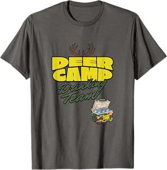 Deer Camp Drinking Team - Funny Hunting T-Shirt
