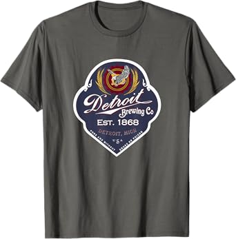 Prohibition Era Detroit Brewing Company T-Shirt