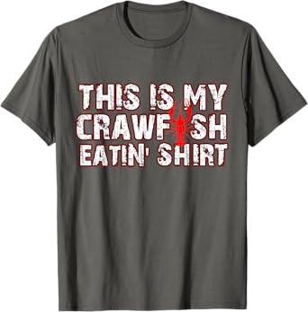 This Is My Crawfish Eating T-Shirt New Orleans Mardi Gras T-Shirt