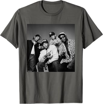 NWA Easy-E Dr Dre DJ Yella MC Ren by Michael Grecco T-Shirt