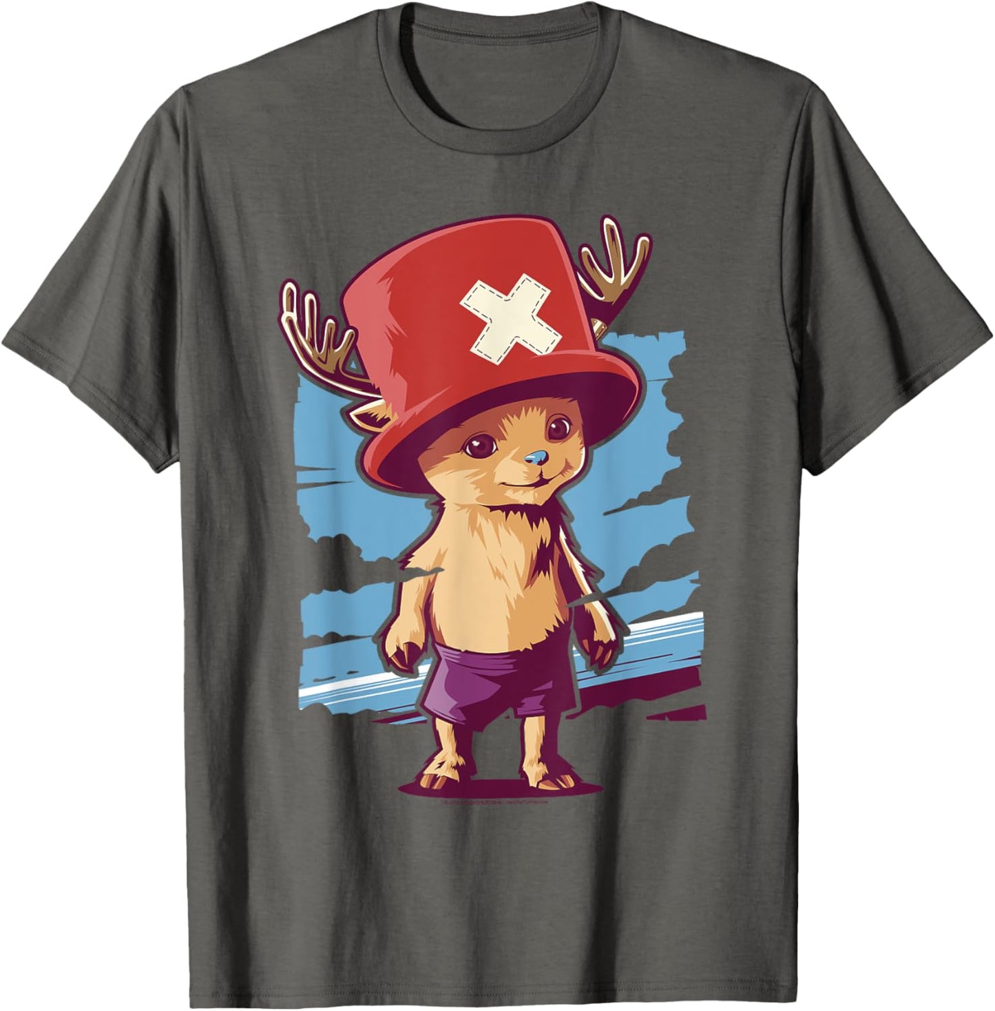 One Piece Tony Tony Chopper Cute Full Body Portrait T-Shirt