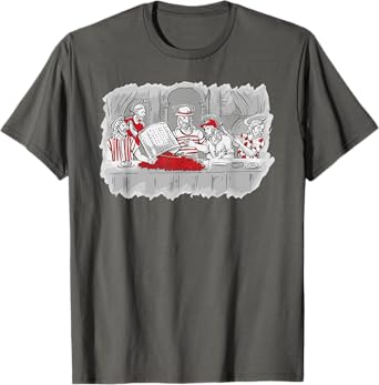 Louisiana Last Supper Funny Crawfish Boil Jesus Cajun Joke T-Shirt