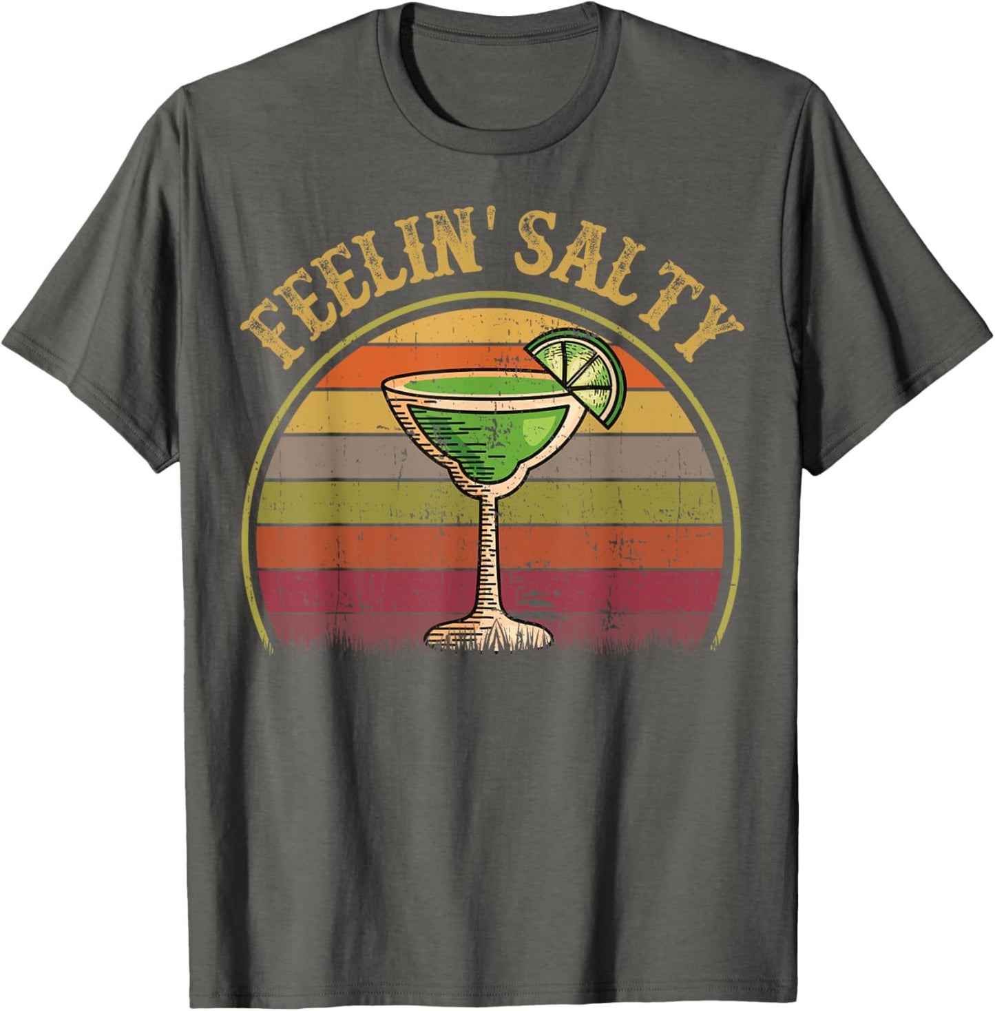 Feeling Salty Margarita Shirt Cinco Mayo Funny Mexican Women T-Shirt
