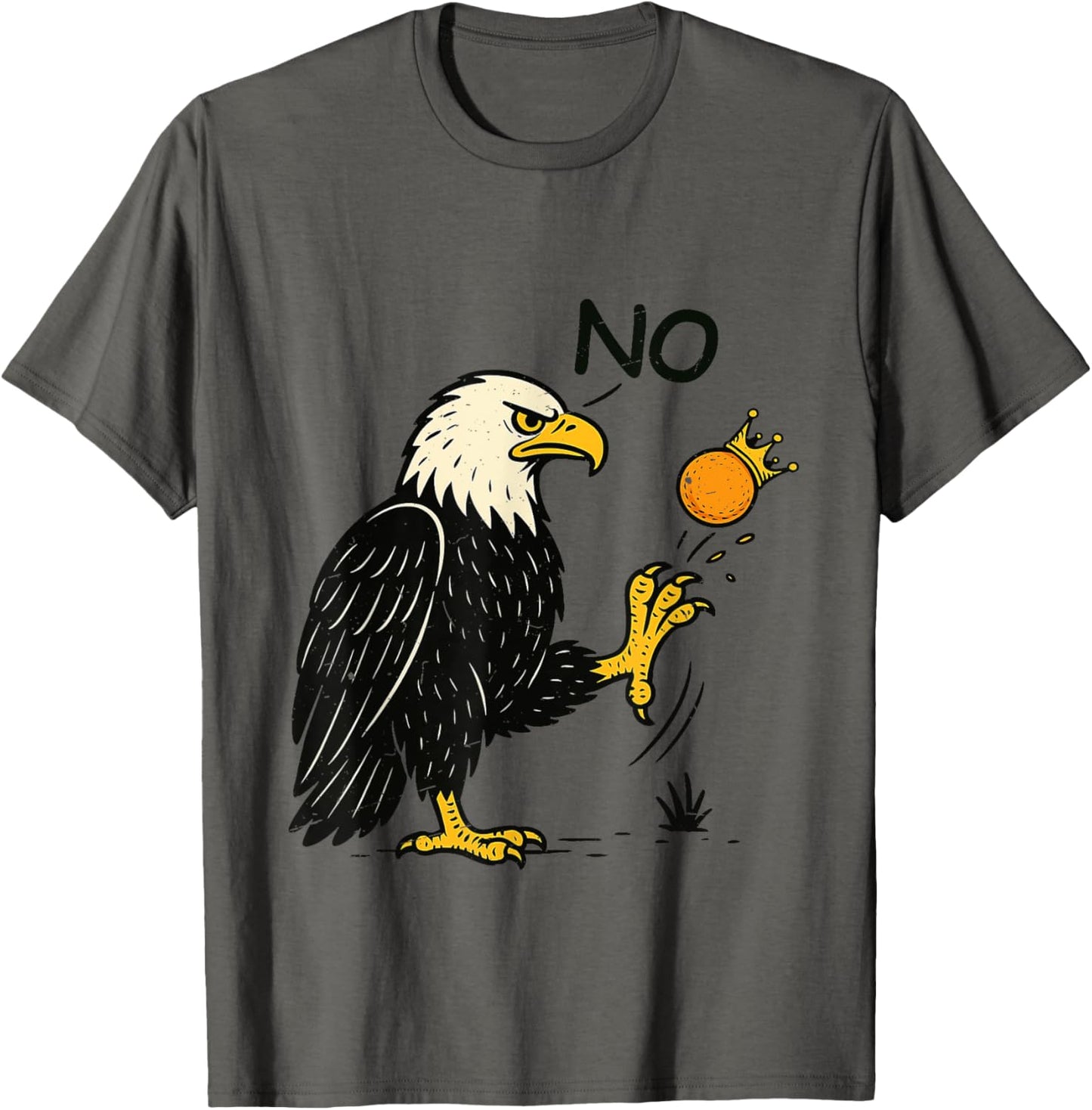 Funny No Kings In America Shirt - Retro Political Men Women T-Shirt