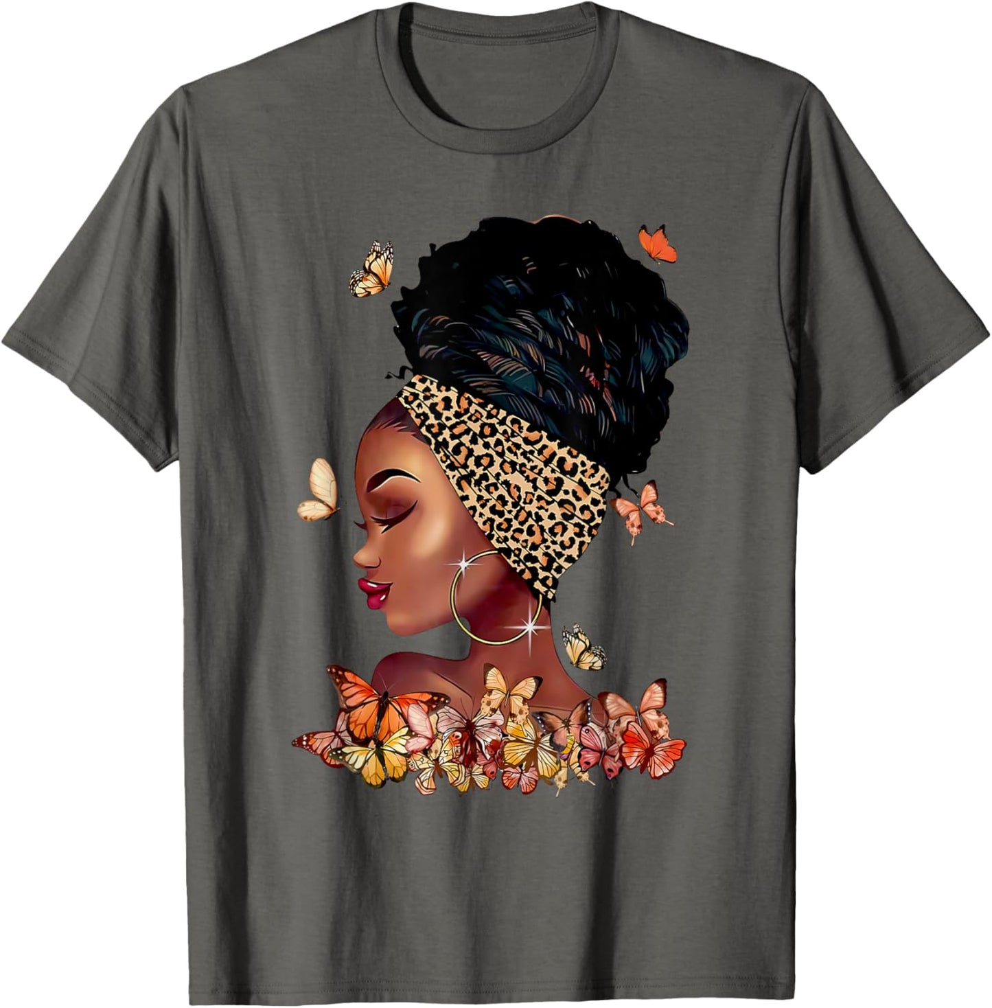 Black Girl Magic Afro Melanin Queen African American Women T-Shirt