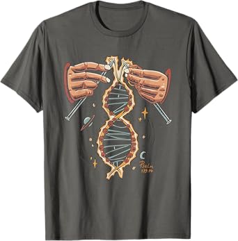 Hands Knitting God Handmade Dna Psalm 139 13 Bible T-Shirt