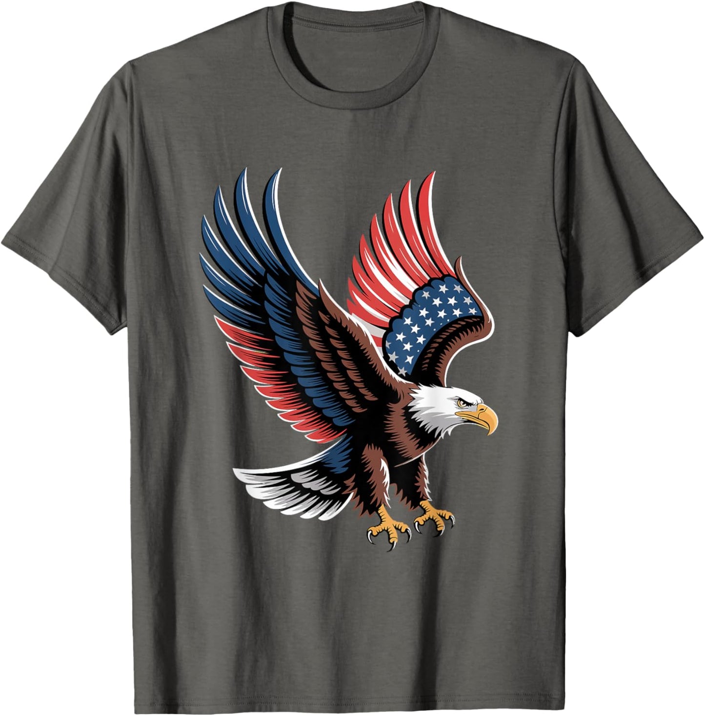 4th Of July Usa American Flag Bald Eagle Patriotic Eagle T-shirt