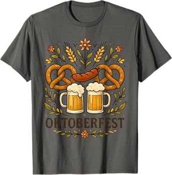 Retro Oktoberfest Funny German Beer Festival T-Shirt