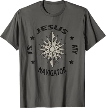 Vintage Jesus Is My Navigator T-Shirt