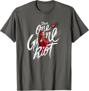 Disney Descendants: The Rise Of Red I'm A One Girl Riot Red T-Shirt