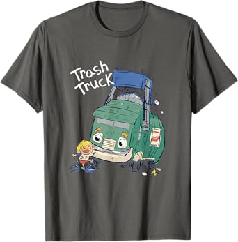 Trash Trucks & Hank Best Friend Puddles T-Shirt