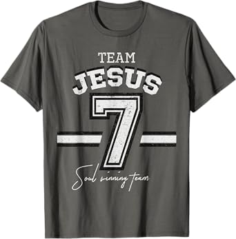 Religious Christian Sport Gifts Soul Winning Team Jesus T-Shirt