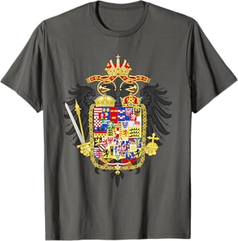 Habsburg Coat of Arms T-Shirt Holy Roman Empire Graphic Tee T-Shirt