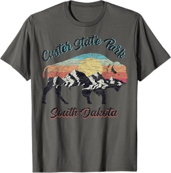 Custer State Park Buffalo South Dakota The Mount Rushmore T-Shirt