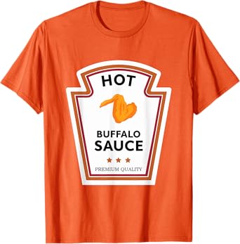 Buffalo Sauce Condiment Group Costume T-Shirt
