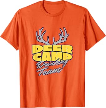 Deer Camp Drinking Team - Funny Hunting T-Shirt