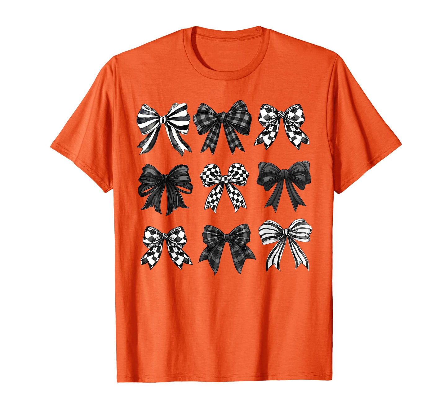 Coquette Bow and Ribbon Cute Graphic For Girl Women Trendy T-Shirt