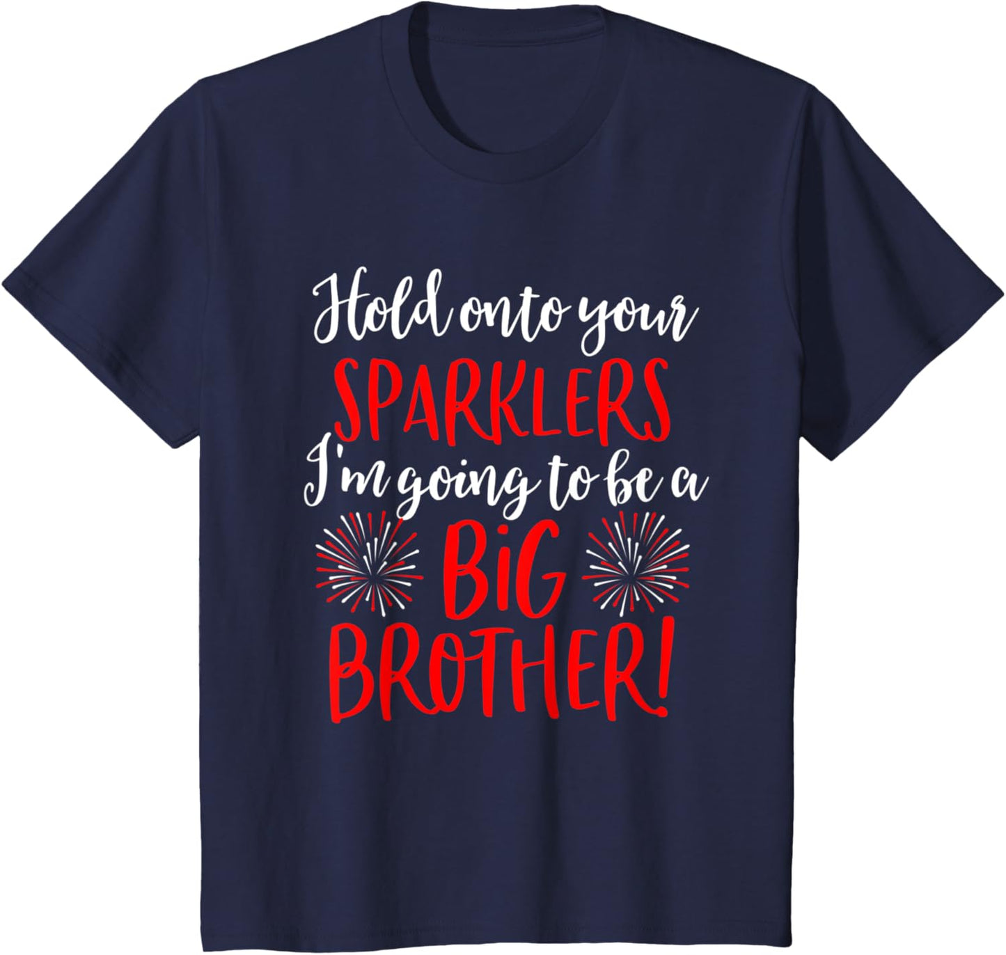 Kids Big Brother 4th of July Pregnancy Announcement Shirt