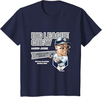 Kids Youth Aaron Judge MLB Players x Big League Chew T-Shirt