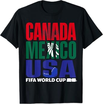 FIFA WORLD CUP26 Host Country Banner T-Shirt