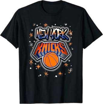 NBA New York Knicks Airbrush Logo T-Shirt