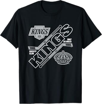 Los Angeles Kings Force Black Officially Licensed T-Shirt