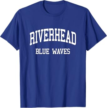 Riverhead High School HS Riverhead NY Retro Sports T-Shirt