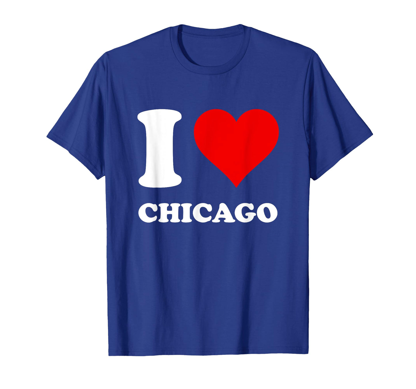 Red Heart I Love Chicago T-Shirt