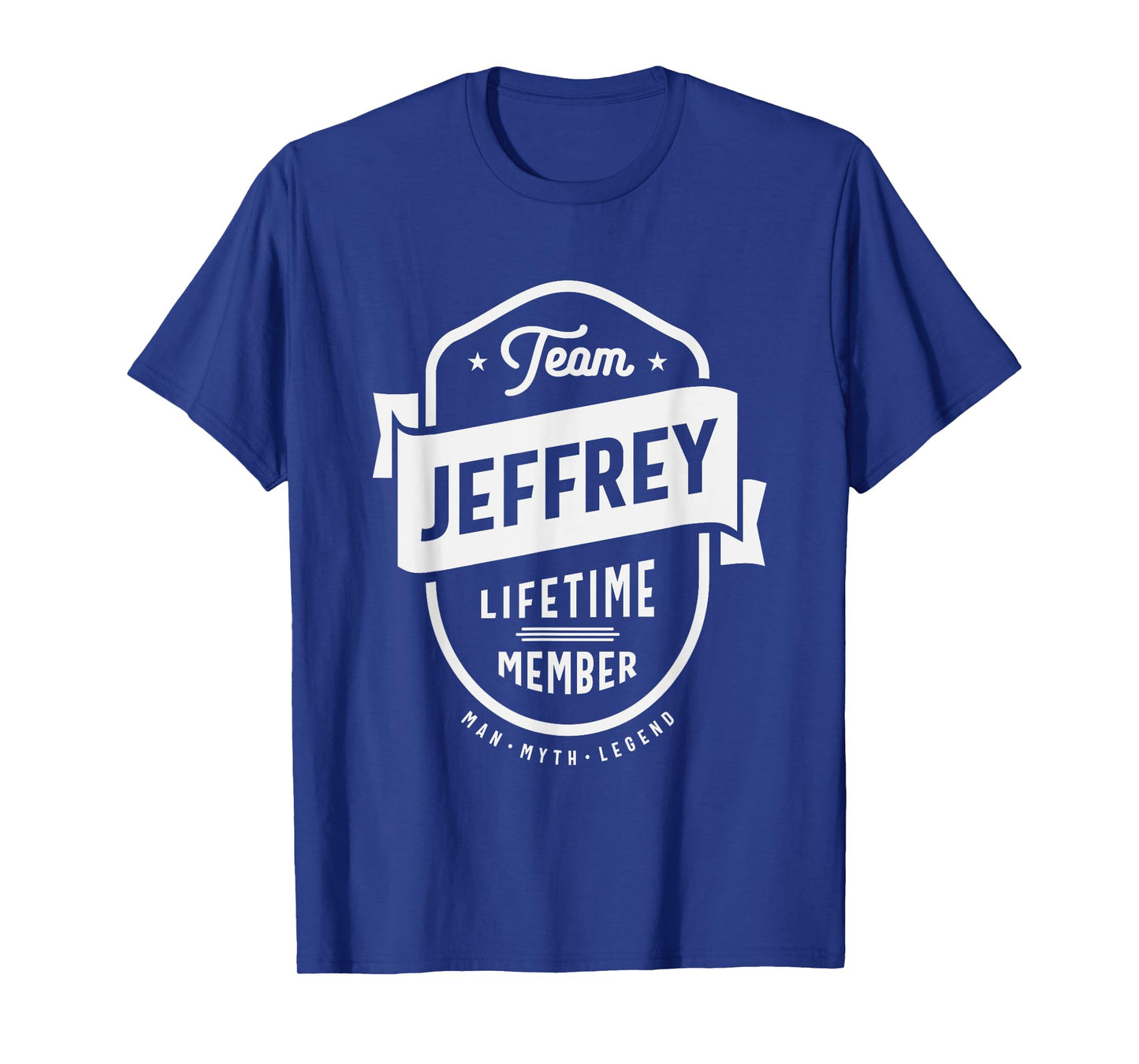 Team Jeffrey Lifetime Member Funny Name Jeffrey T-Shirt
