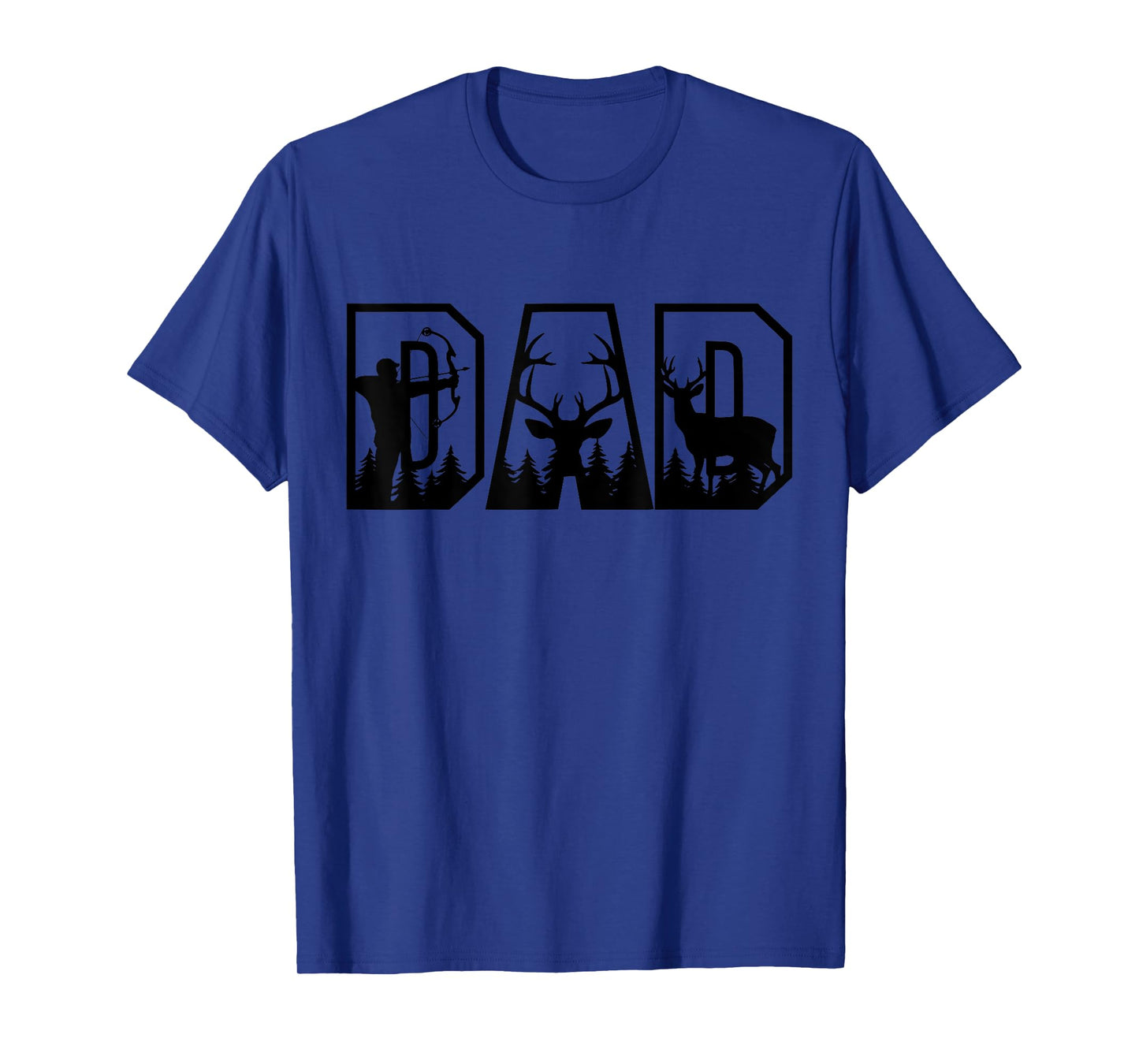 Deer Hunting Dad Wildlife Lover Whitetail Hunter Papa T-Shirt