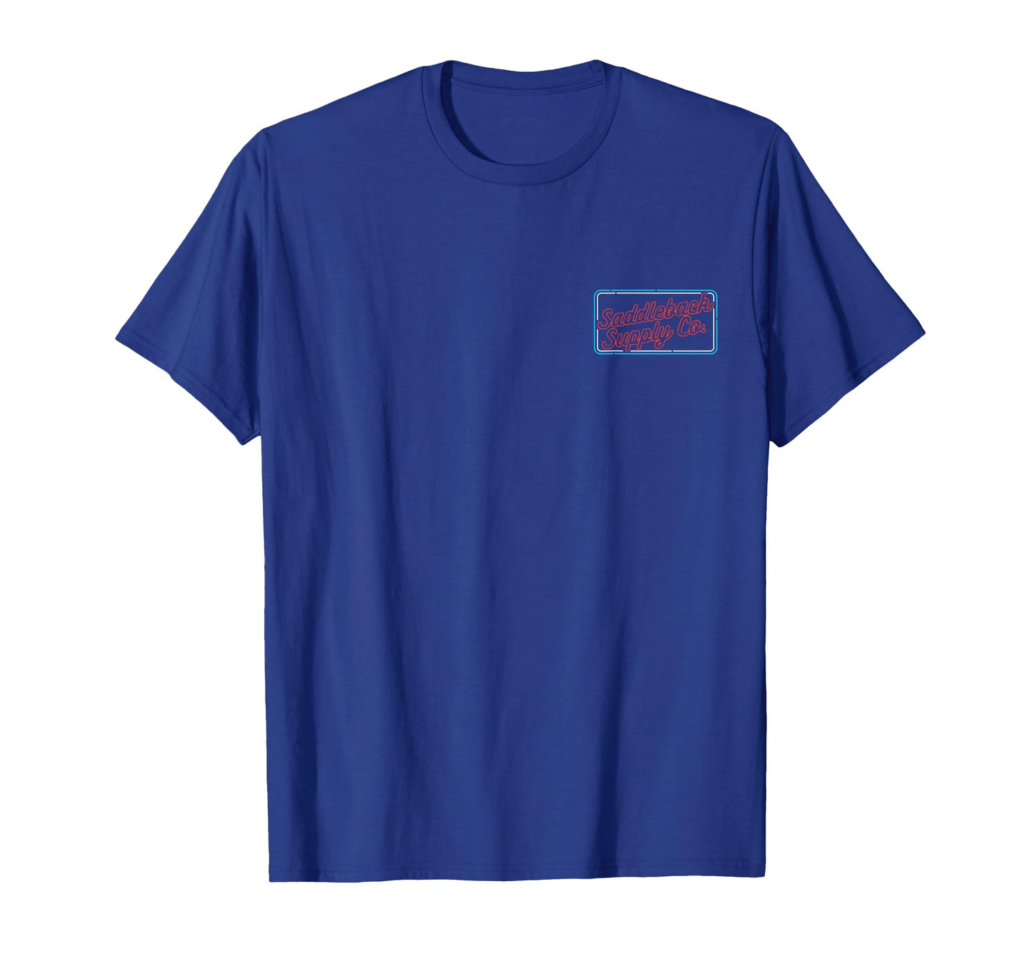 Saddleback Neon Lights Logo Lightweight Graphic T-Shirt