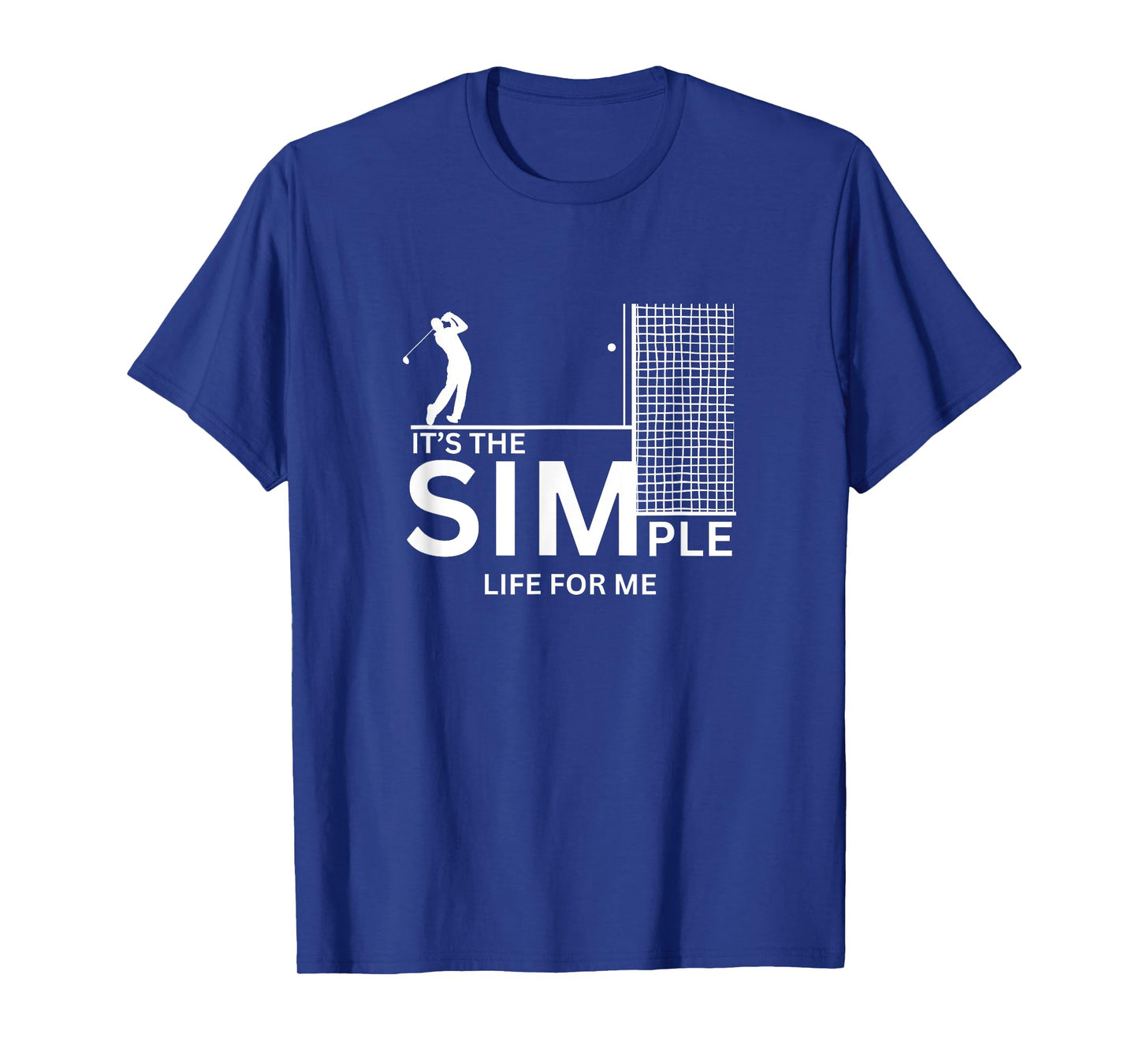 Golf Simulator - Garage Golf Sim Player T-Shirt