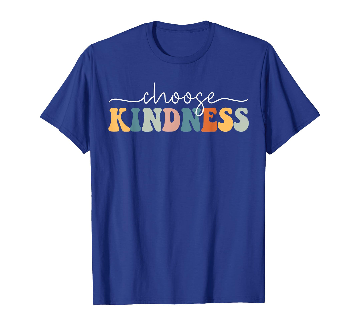 Choose Kindness Retro Groovy Kindness Inspirational T-Shirt