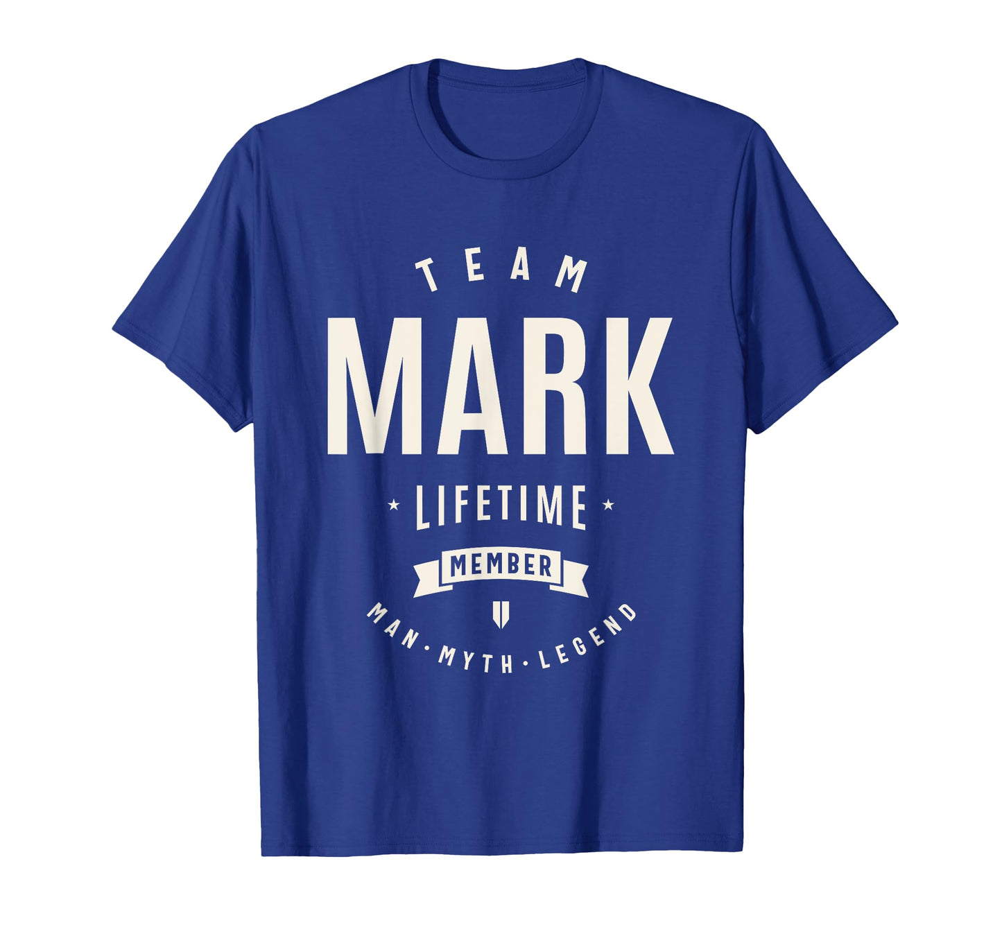 Team Mark Lifetime Member Funny Name Mark T-Shirt