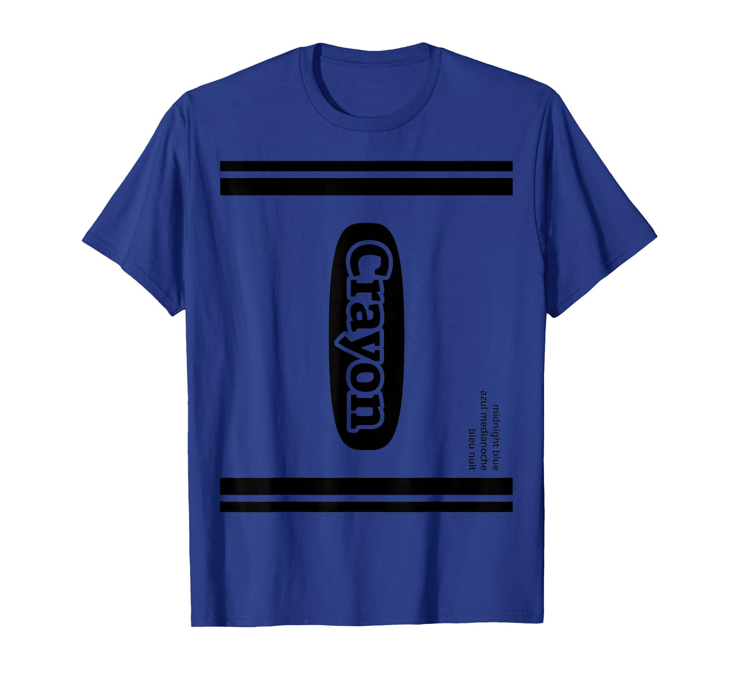 J. Walker Crayon Midnight Blue Group Costume T-Shirt, Small