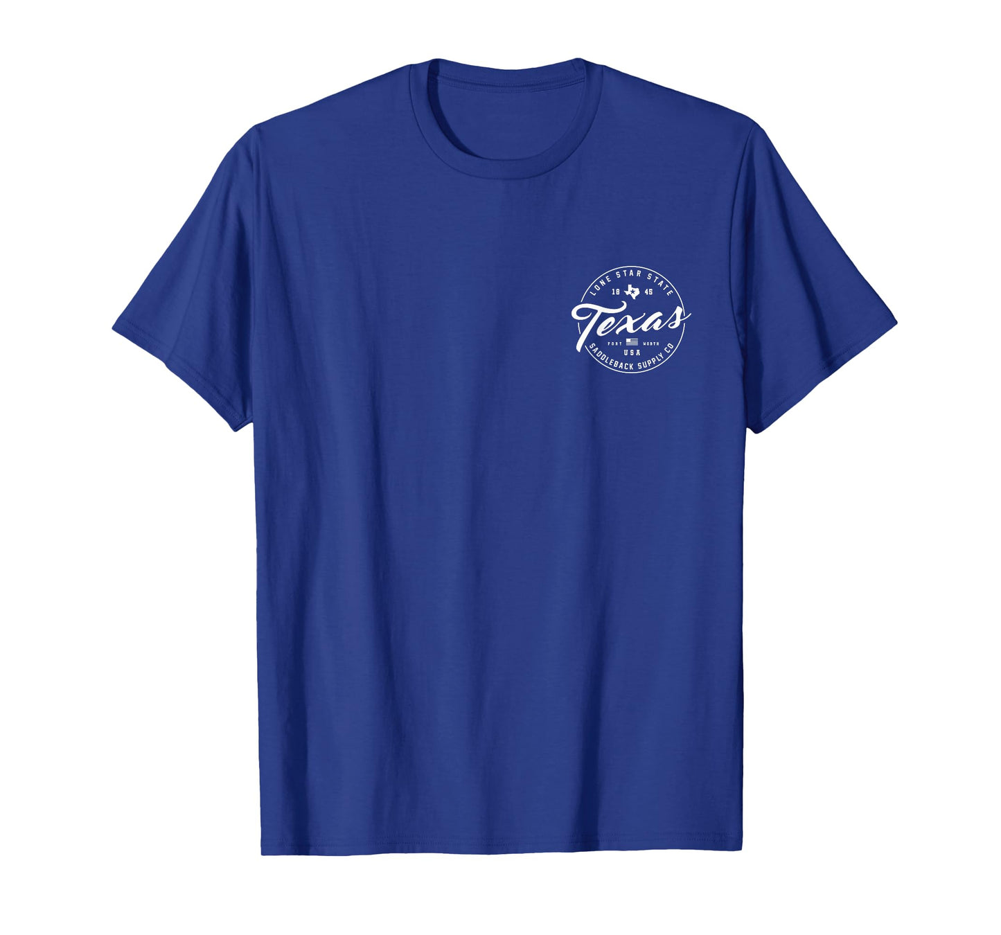 Saddleback ol' Texas White Logo Lightweight, Graphic T-Shirt