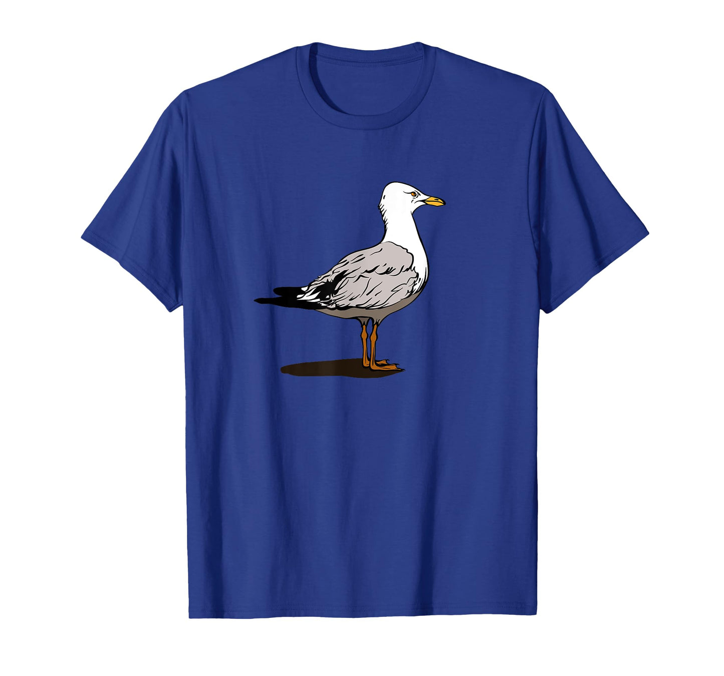 Funny Seagull Bird Ocean Beach Summer Wildlife Nature Art T-Shirt