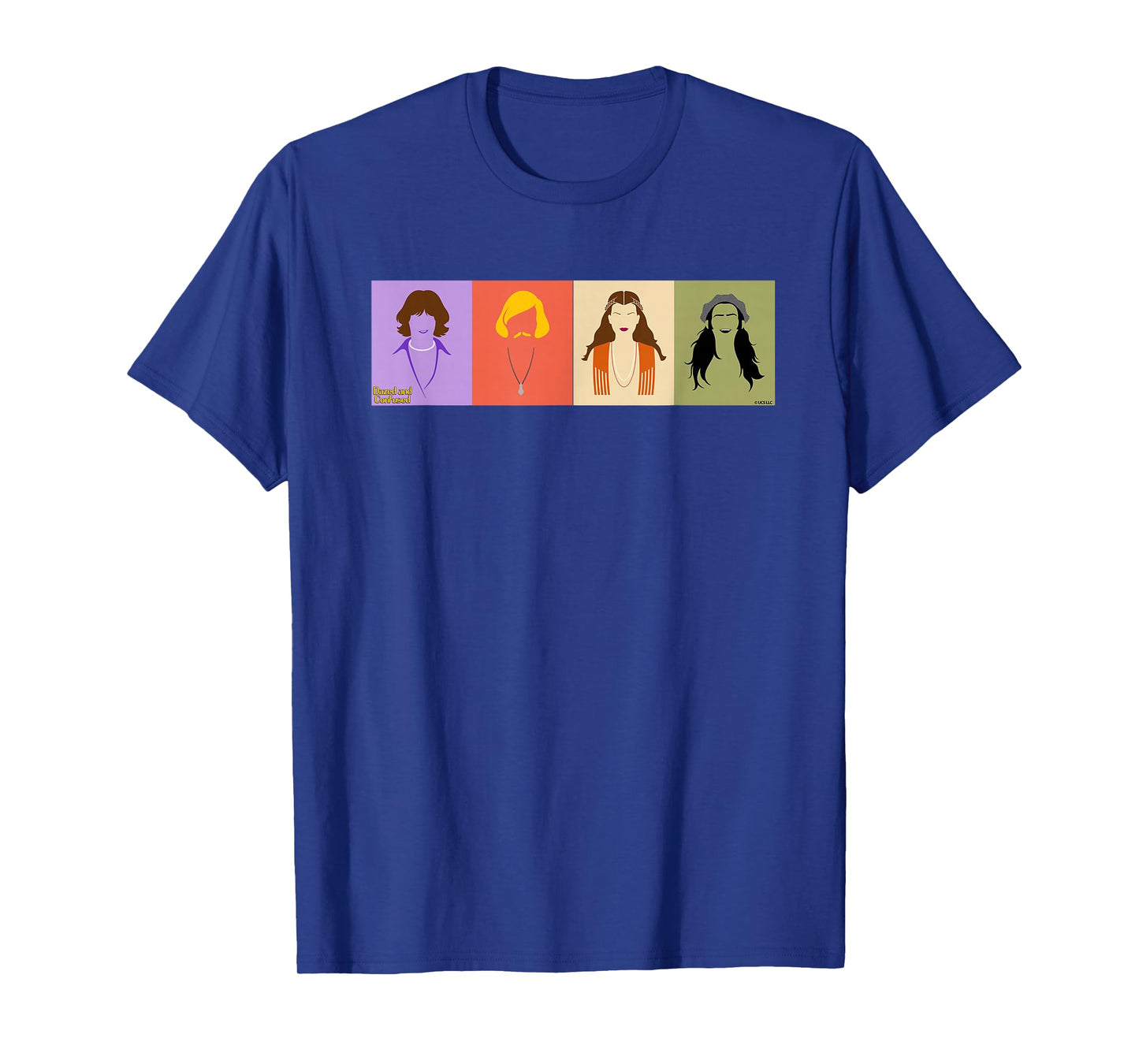 Dazed and Confused Block Portrait Line Up T-Shirt