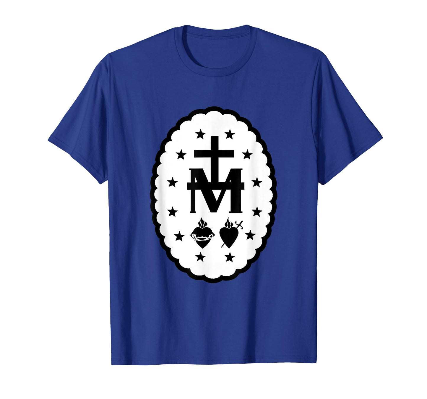 Immaculate Heart Of Mary Devotion Cross Symbol T-Shirt