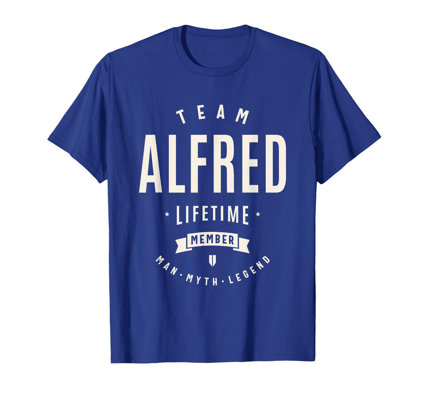Team Alfred Lifetime Member Funny Name Alfred T-Shirt