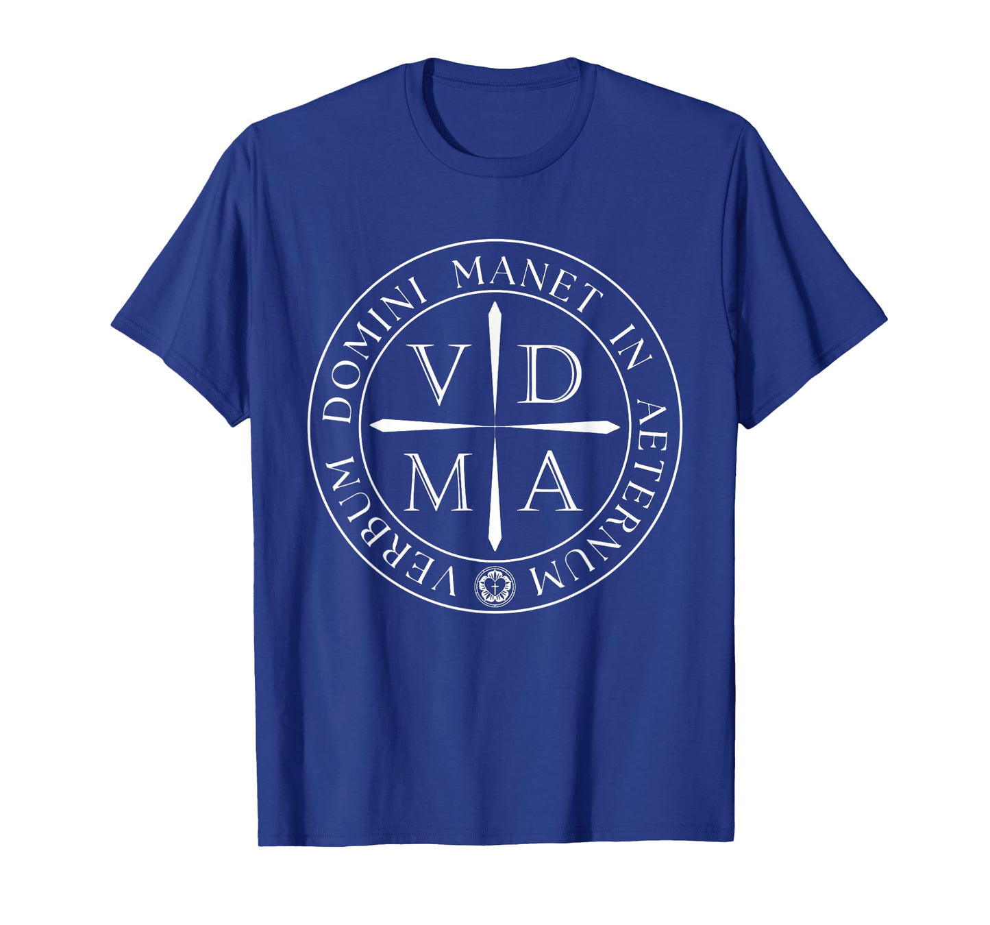 Verbum Domini Manet in Aeternum, Lutheran Rose Tee. T-Shirt
