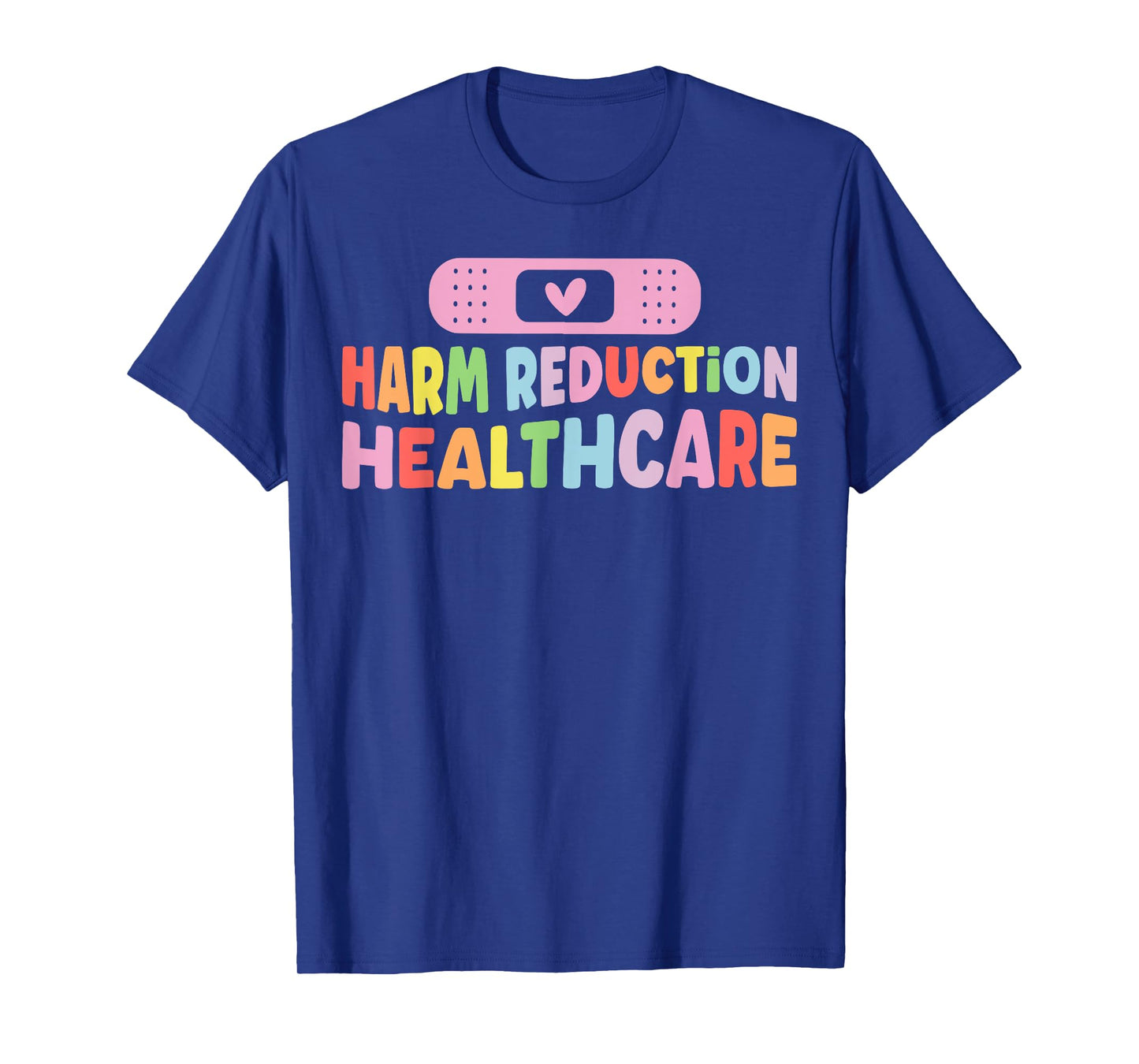 Retro Flower Harm Reduction Healthcare Overdose Awareness T-Shirt