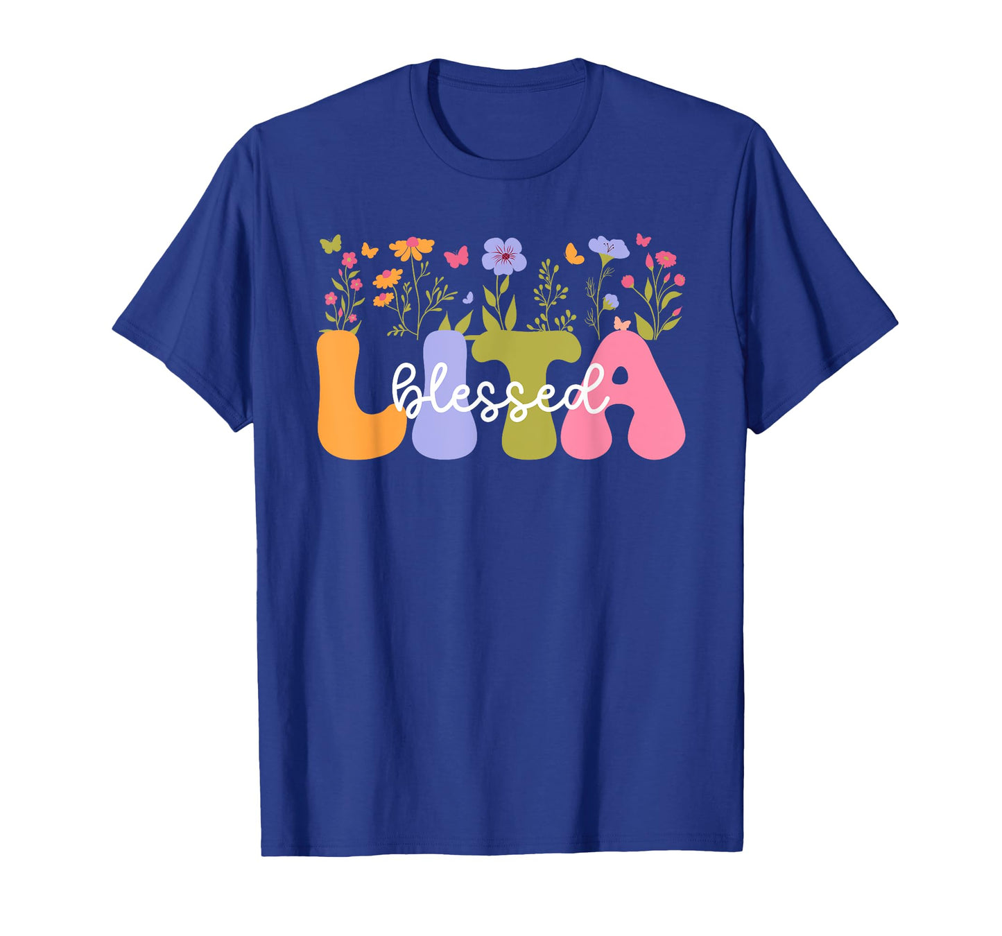 Blessed Lita Grandma Groovy Lita Grandmother T-Shirt