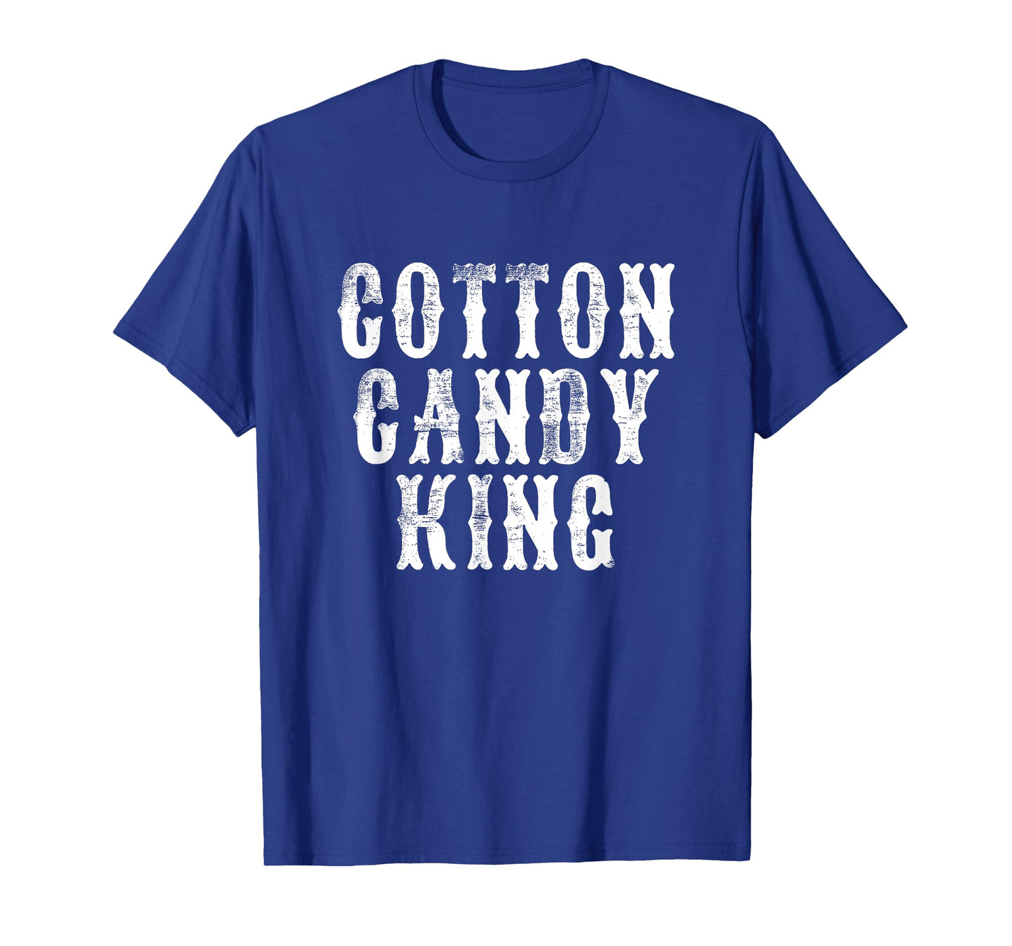 Cotton Candy King - Fun Carnival State Fair Amusement Park T-Shirt