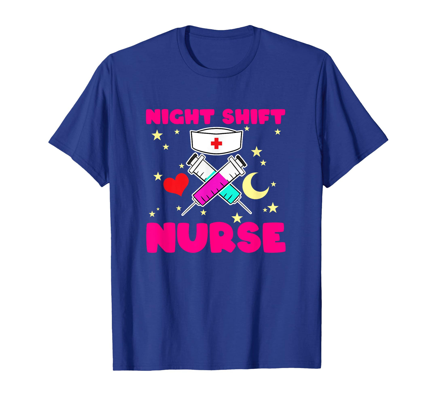 Nurse Hospital Helper Tool Lifesavers Nursing Night Shift T-Shirt
